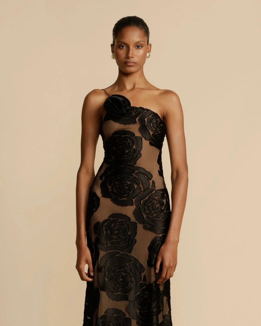 NORA - Abito lungo stampato