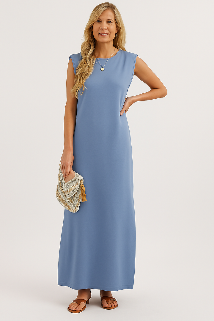 Sara™ | Vestito Lungo Fluido Anti-Piega