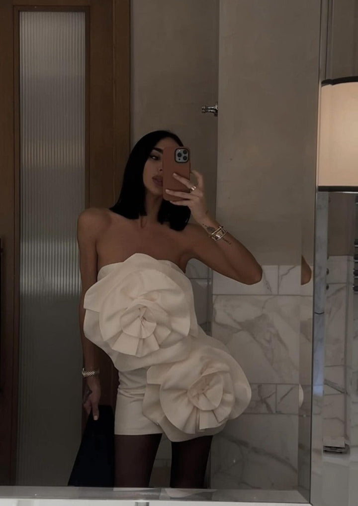 Alana | Abito Mini a Fiori