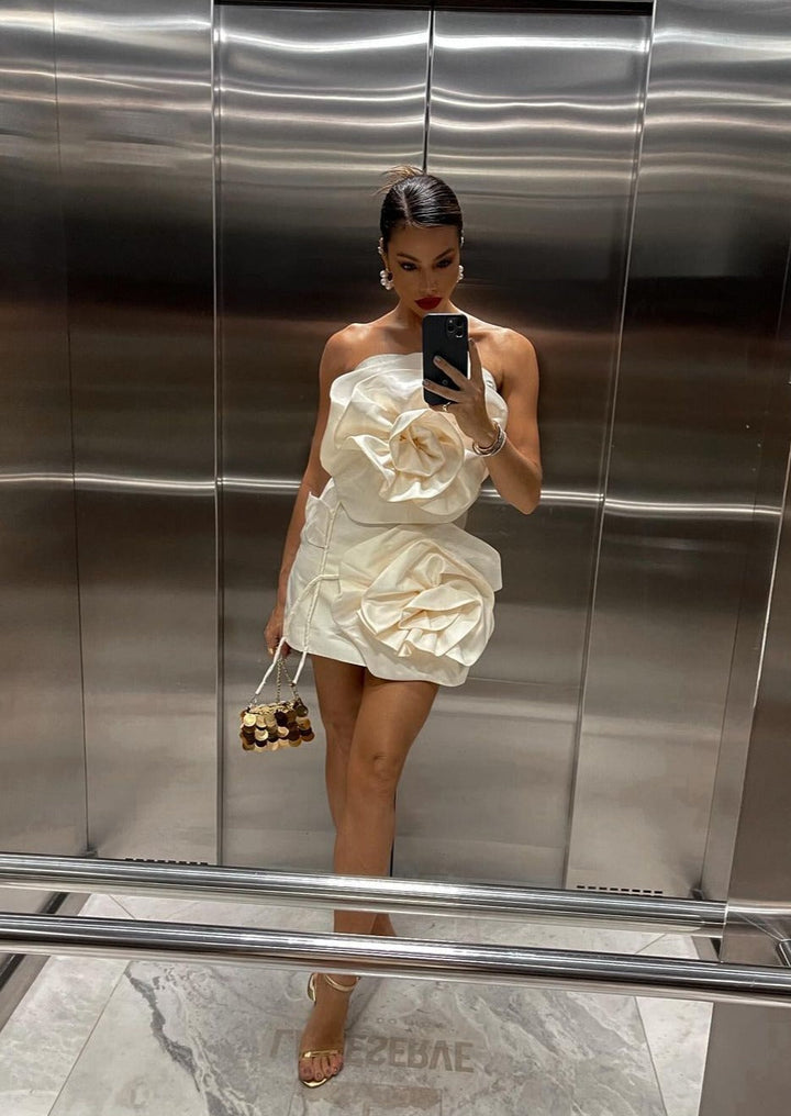 Alana | Abito Mini a Fiori