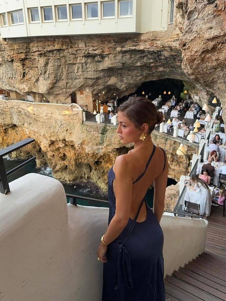 Caroline | Abito Maxi Senza Schiena