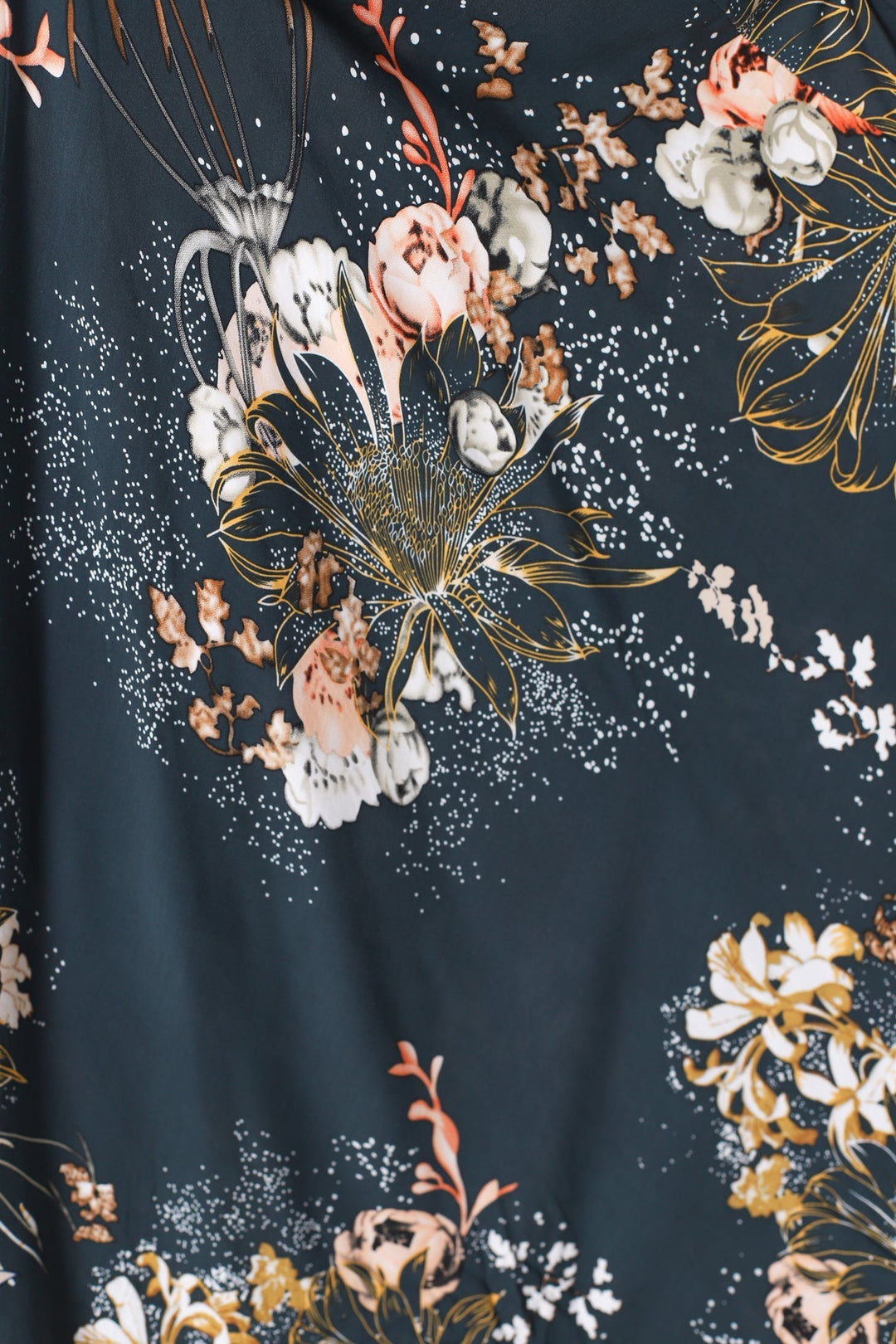 Emma – Vestito Maxi Indiana in Stampa Indigo