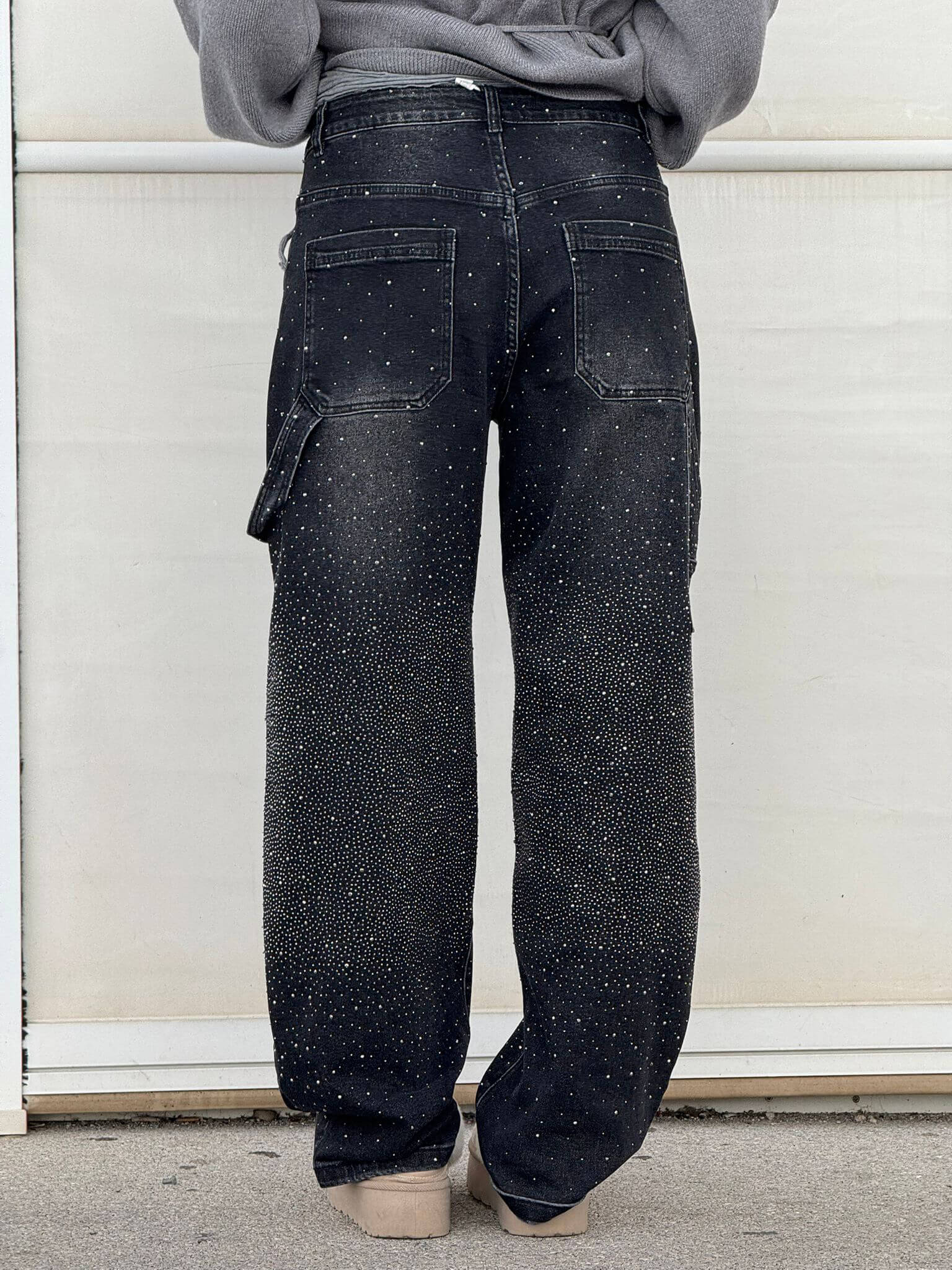 Victoria™ | Balloon Timmerman Shiny Denim Jeans