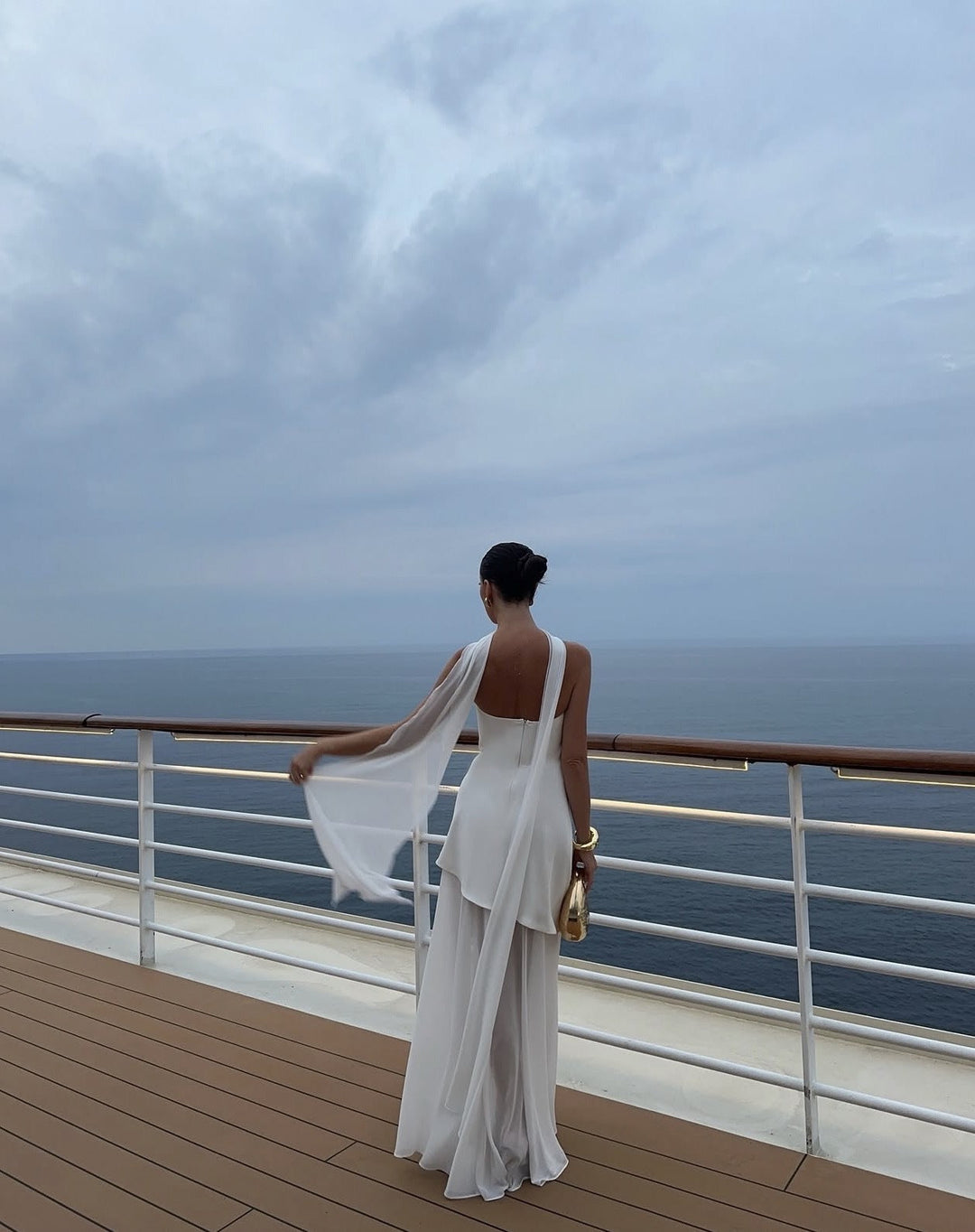 Valerie | Abito Maxi Asimmetrico