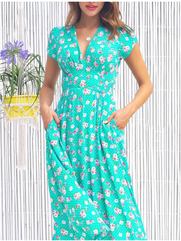 Fienna – Abito Midi con Bottoni