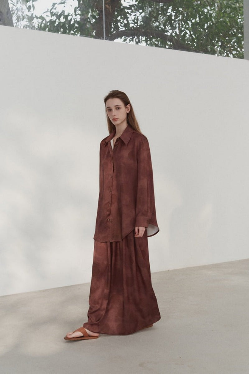 Sofia™ | Camicia a maniche lunghe con stampa a pois