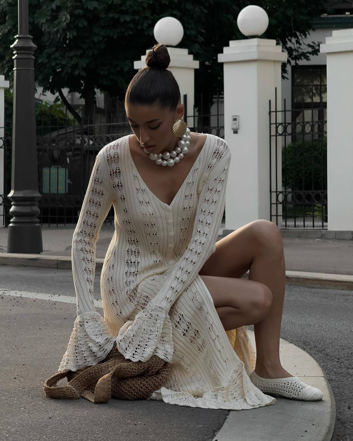 Sofia™ | Céleste - Cappotto di Lana Francese per le Vacanze