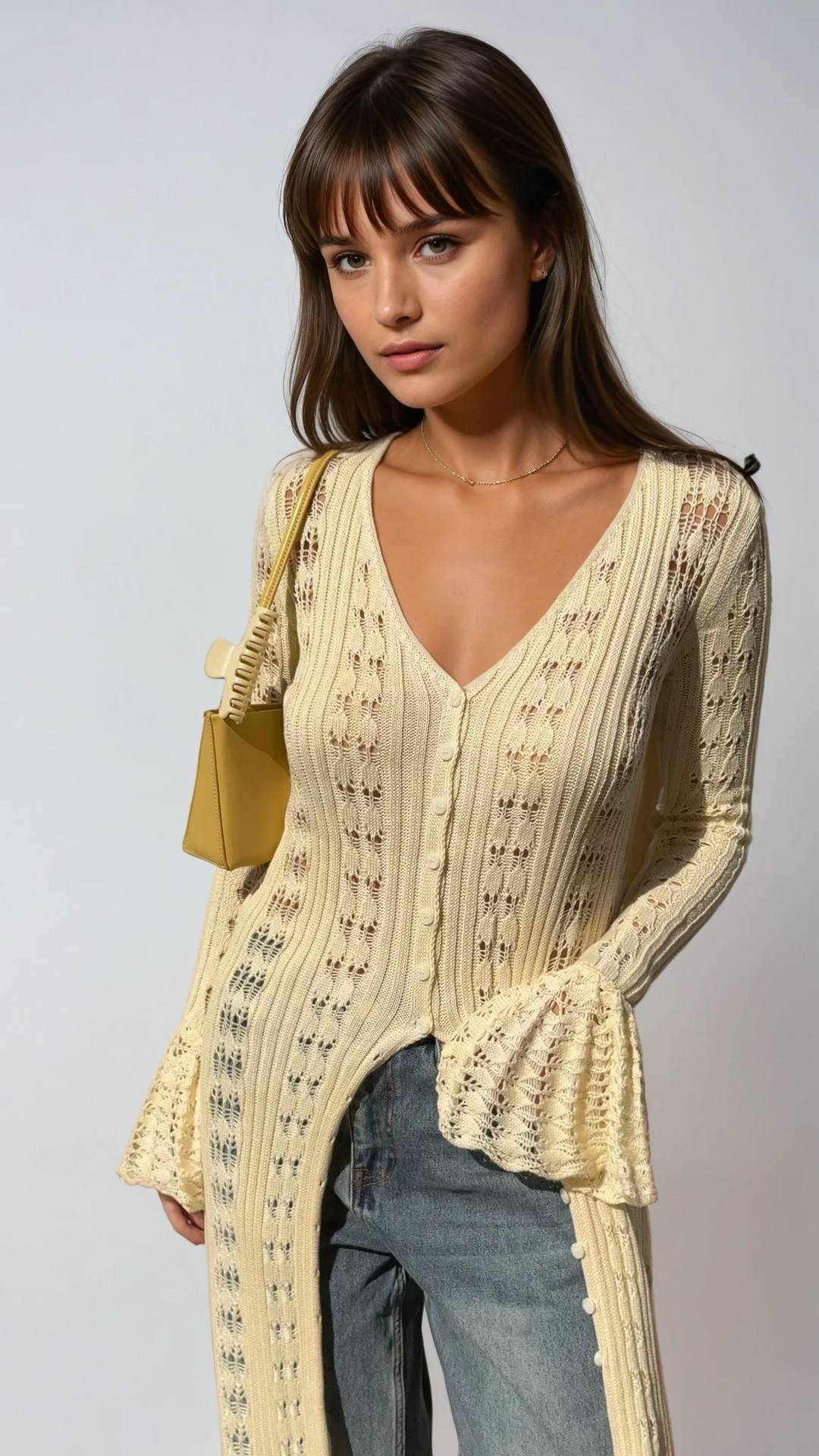 Sofia™ | Céleste - Cappotto di Lana Francese per le Vacanze