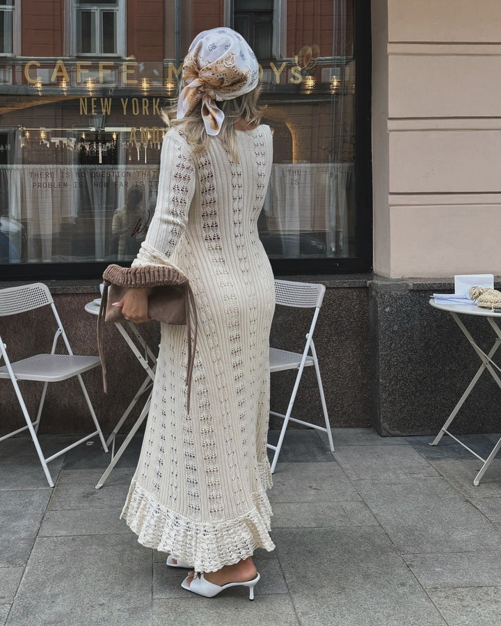 Sofia™ | Céleste - Cappotto di Lana Francese per le Vacanze