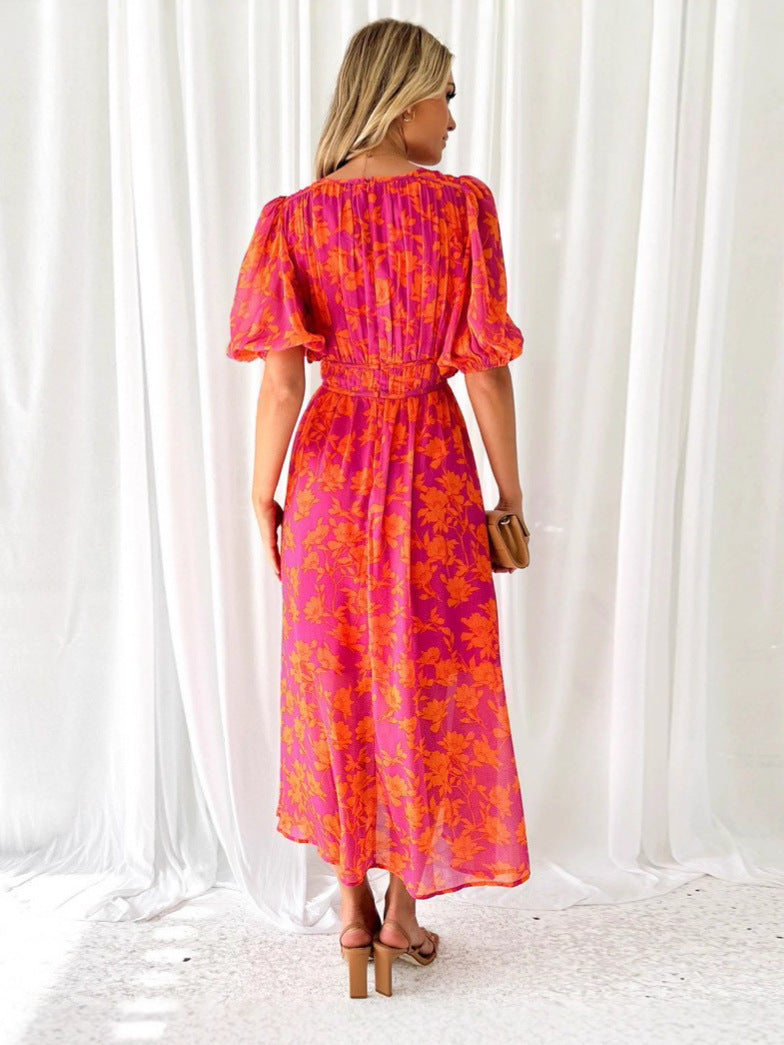 Aurora | Abito Lungo Floreale