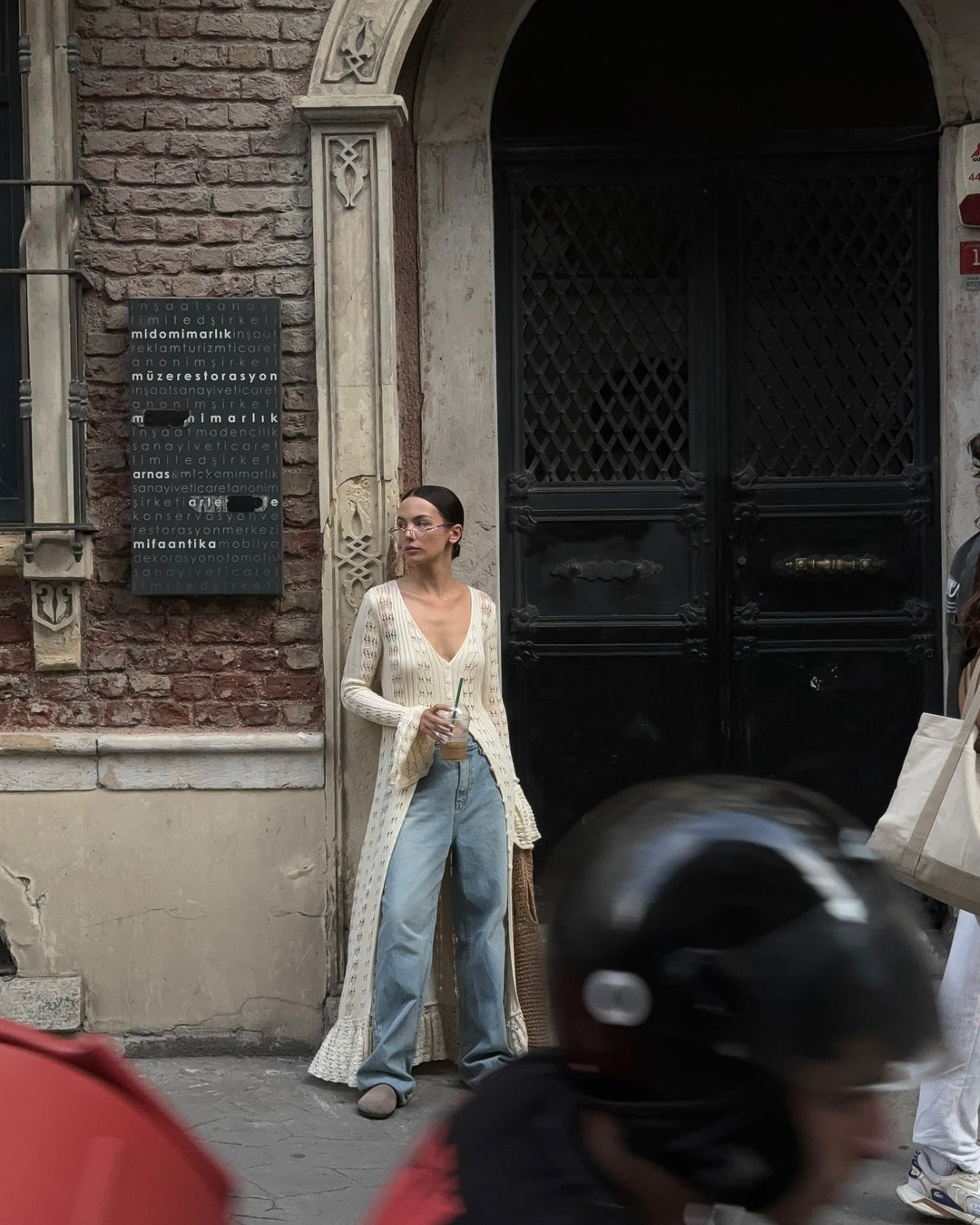 Sofia™ | Céleste - Cappotto di Lana Francese per le Vacanze