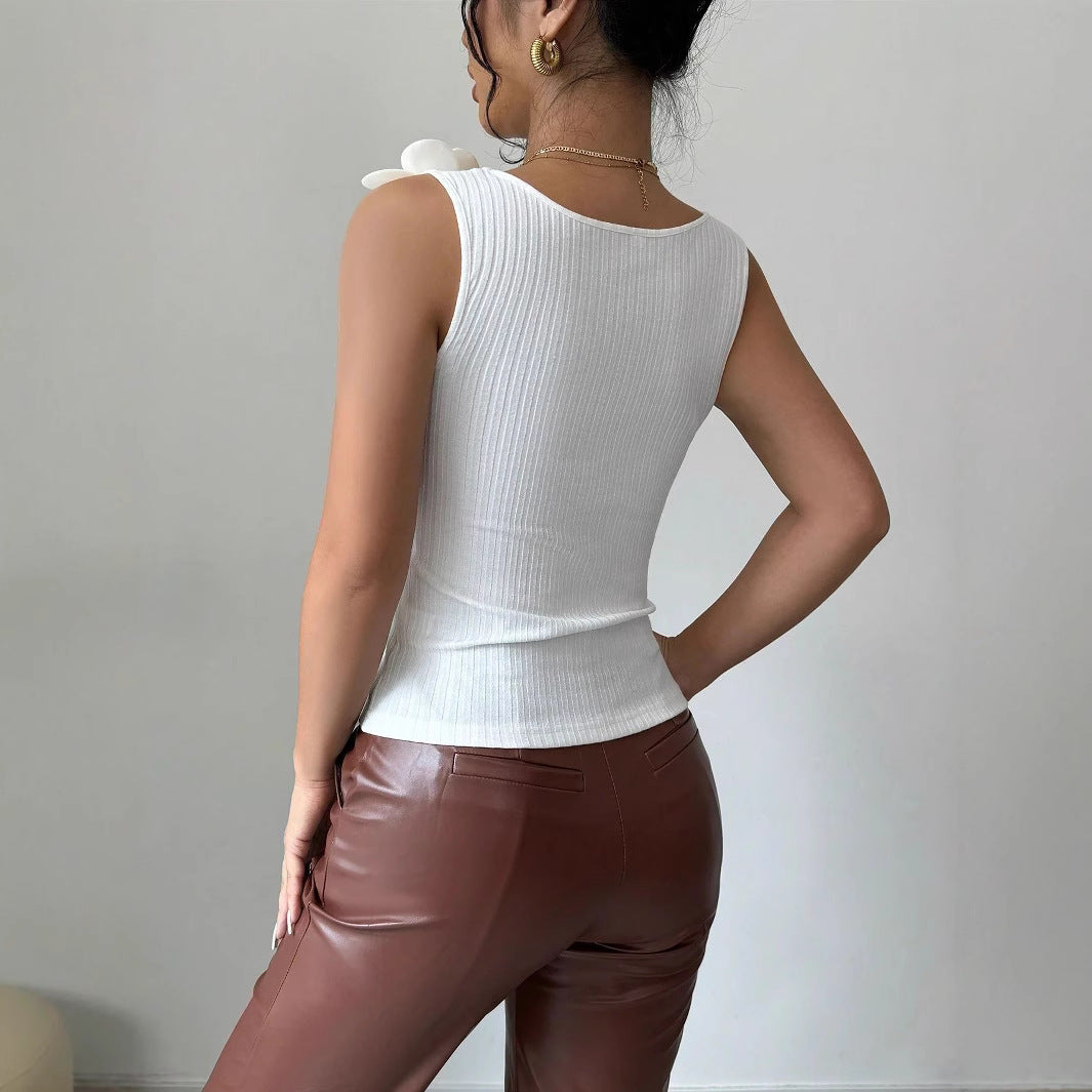 Sofia™ | Eliana - Top Senza Maniche Floreale