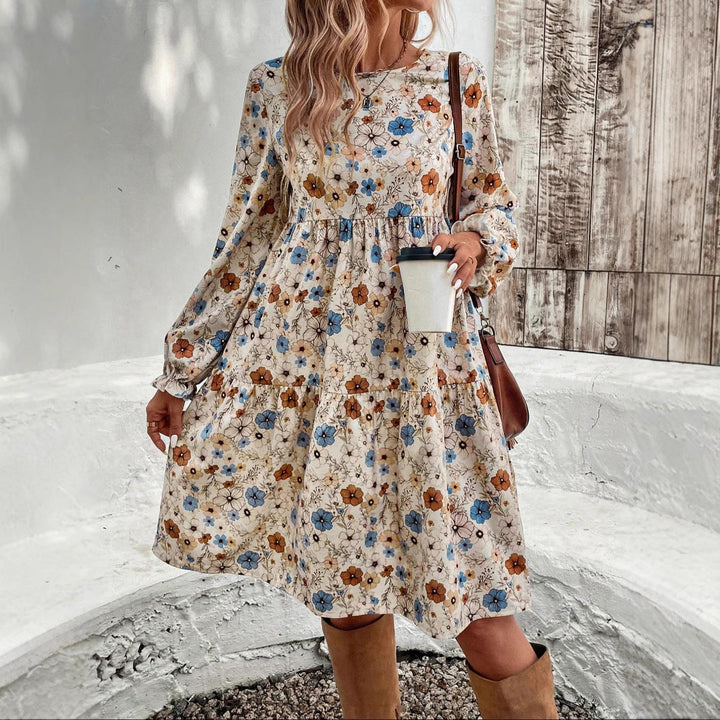 Sofia™ | Abito retrò a palloncino di Celeste – Eleganza senza tempo