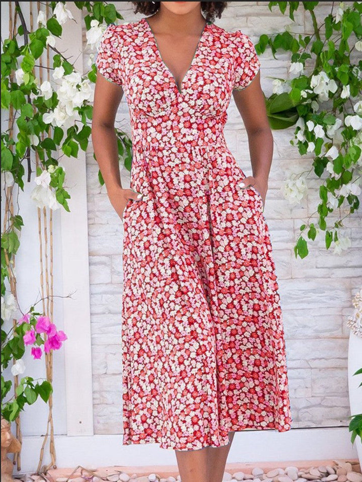 Fienna – Abito Midi con Bottoni