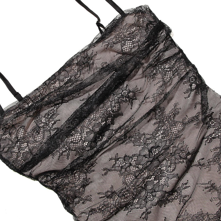 Celeste | Abito Maxi in Pizzo