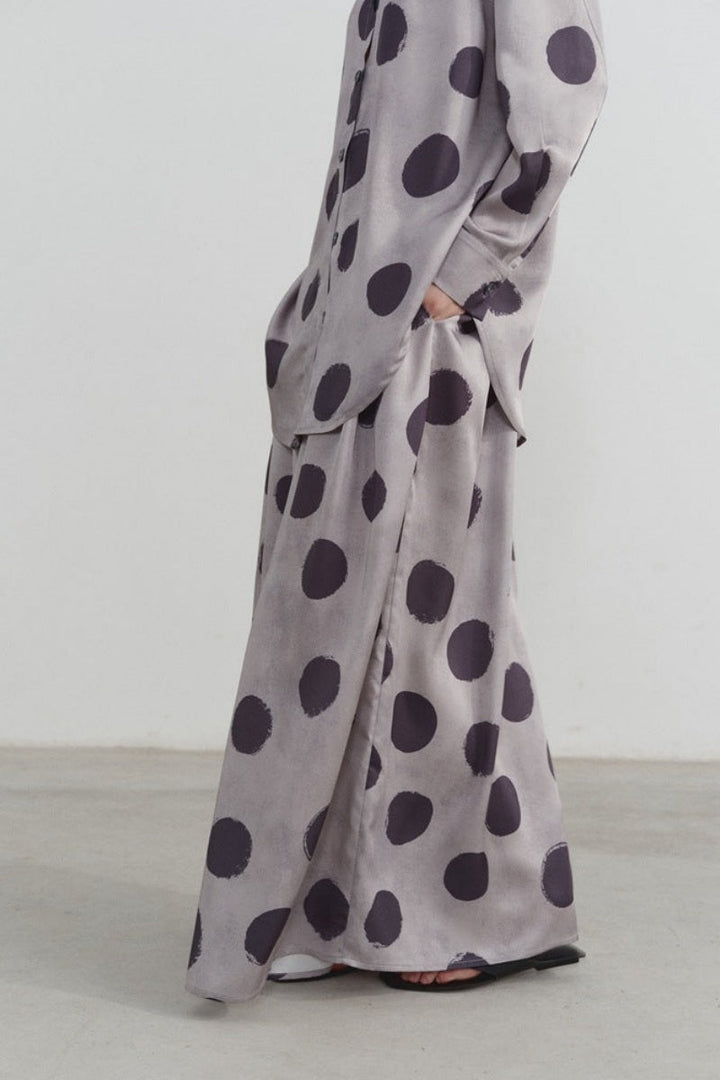 Sofia™ | Camicia a maniche lunghe con stampa a pois