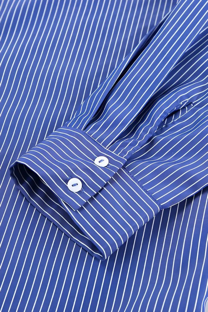 Sofia™ | Blusa a righe patchwork con maniche lunghe