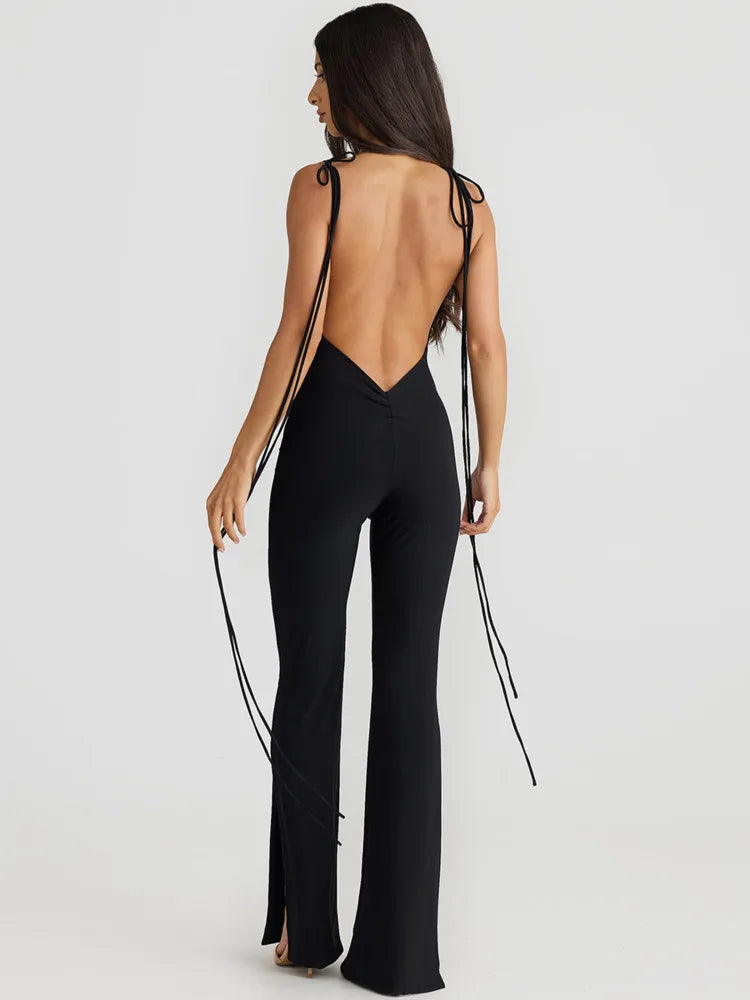 Victoria™ | Backless Sleeveless Jumpsuit