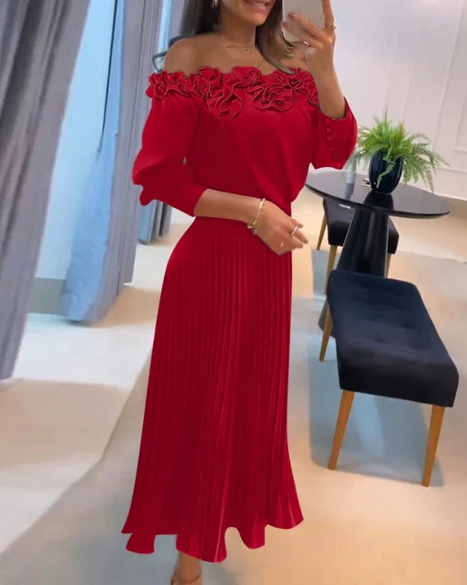 Aria - Stupenda Maxi Dress Off Shoulder
