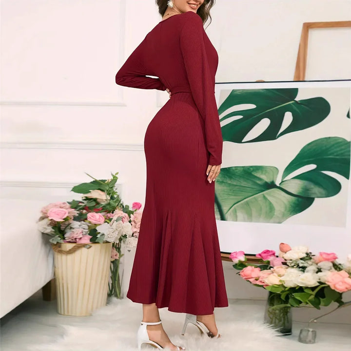 Elena | Abito Lungo Elegante a Sirena