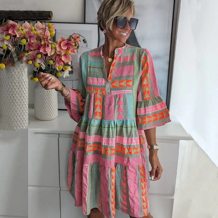 Emma – Abito a balze Boho