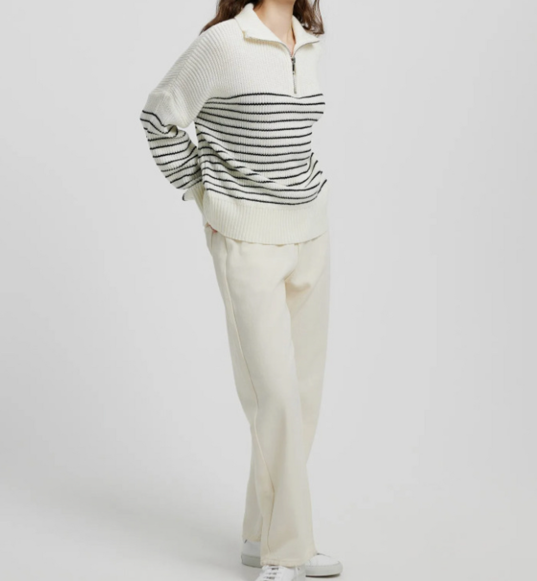 Sofia™ | Maglione con cerniera di Alessia