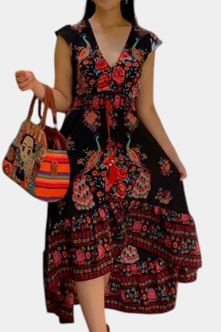 Chiara Vestito Floral Boho Chic