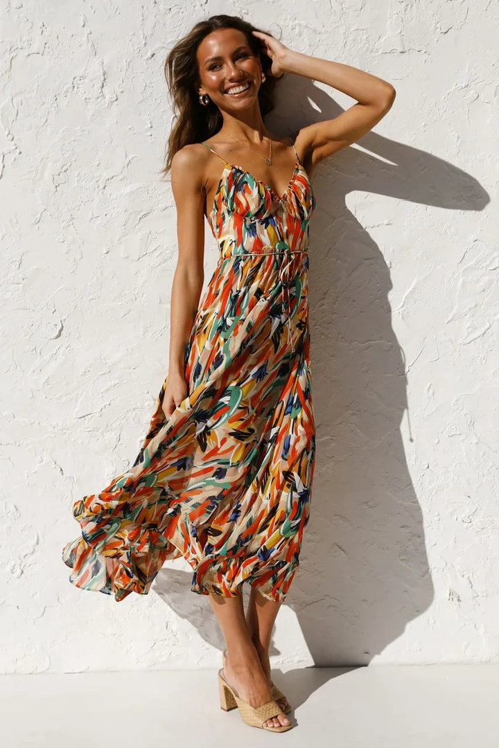 Naomi | Abito Maxi Elegante