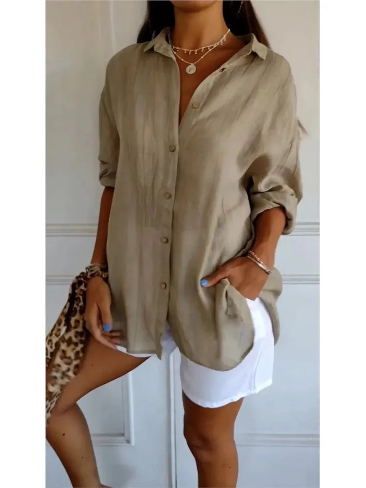 Sofia™ | Philippine™ | Blusa morbida in cotone traspirante