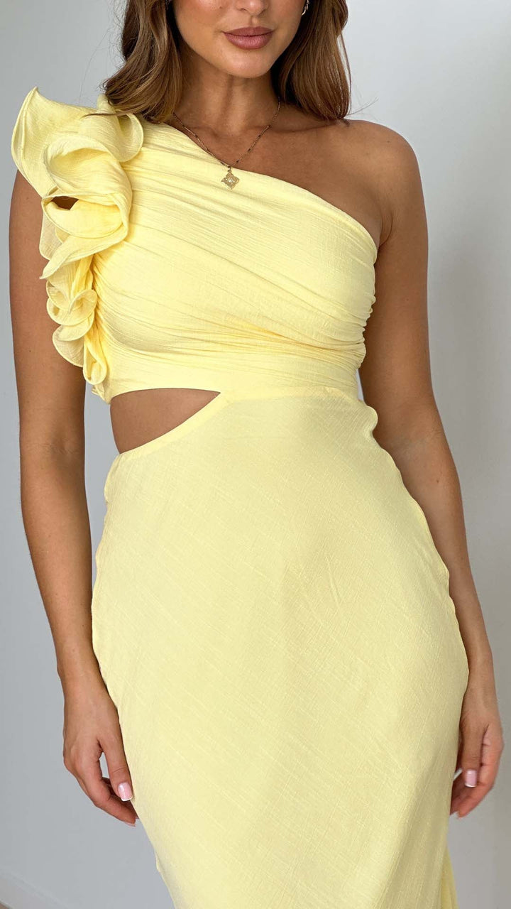 Blaire | Abito Maxi Cutout a Spalla Unica