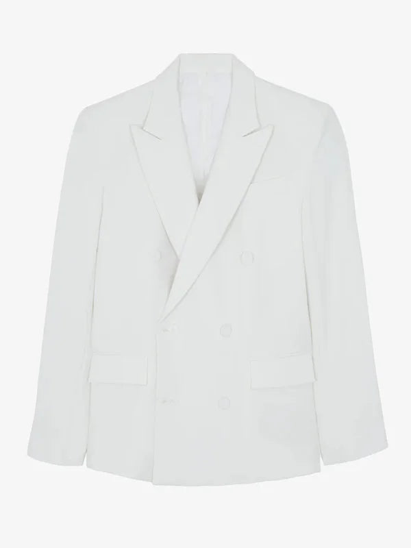 Sofia | Blazer Bianco Oversize Doppiopetto
