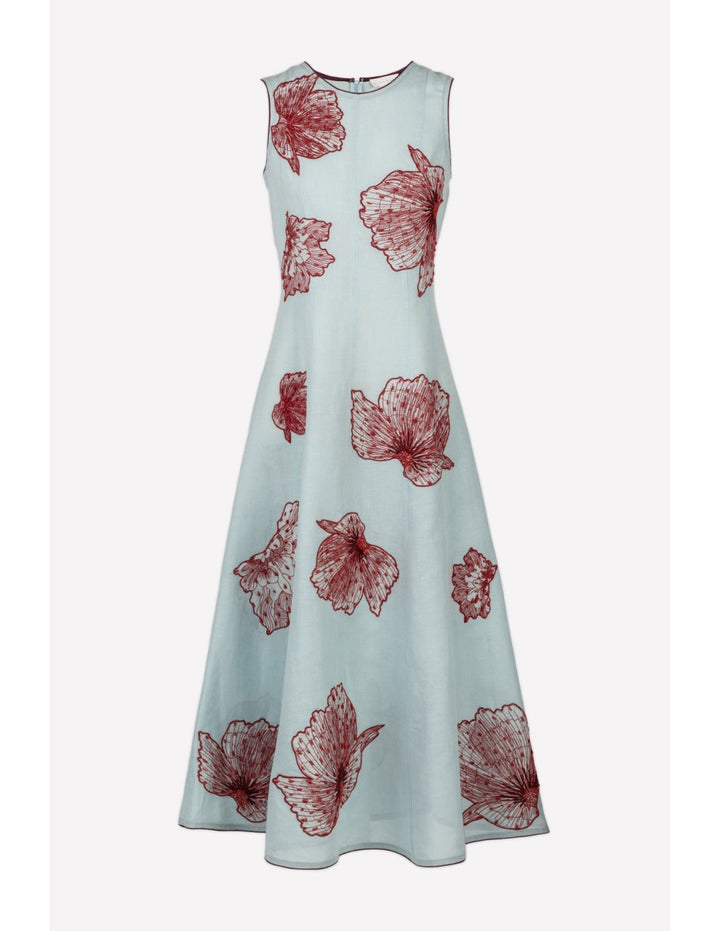 Triana – Abito lungo con ricami