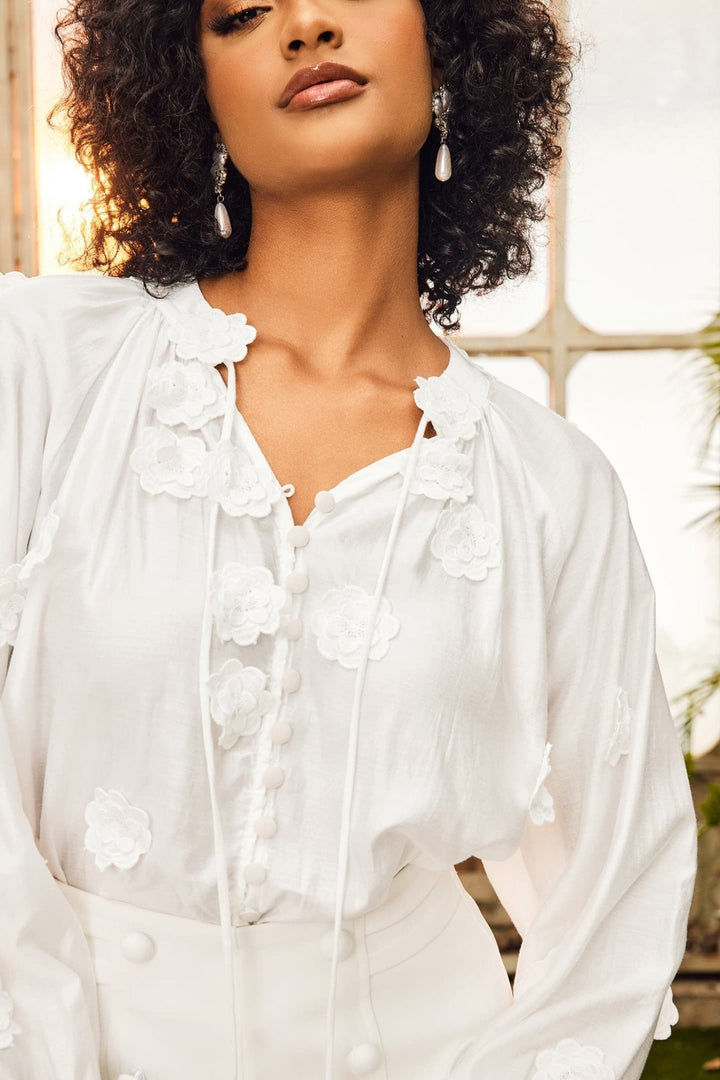 Sofia™ | Blusa con Scollatura a V Ella Bloemen