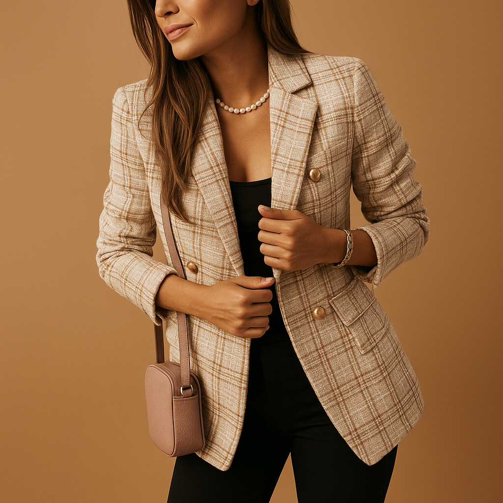Blazer aderente con taglio elegante per donne | Tessa