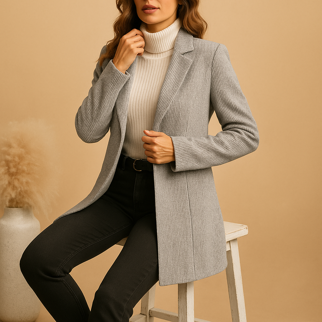 Blazer aderente con maniche lunghe per donne | Sylvie