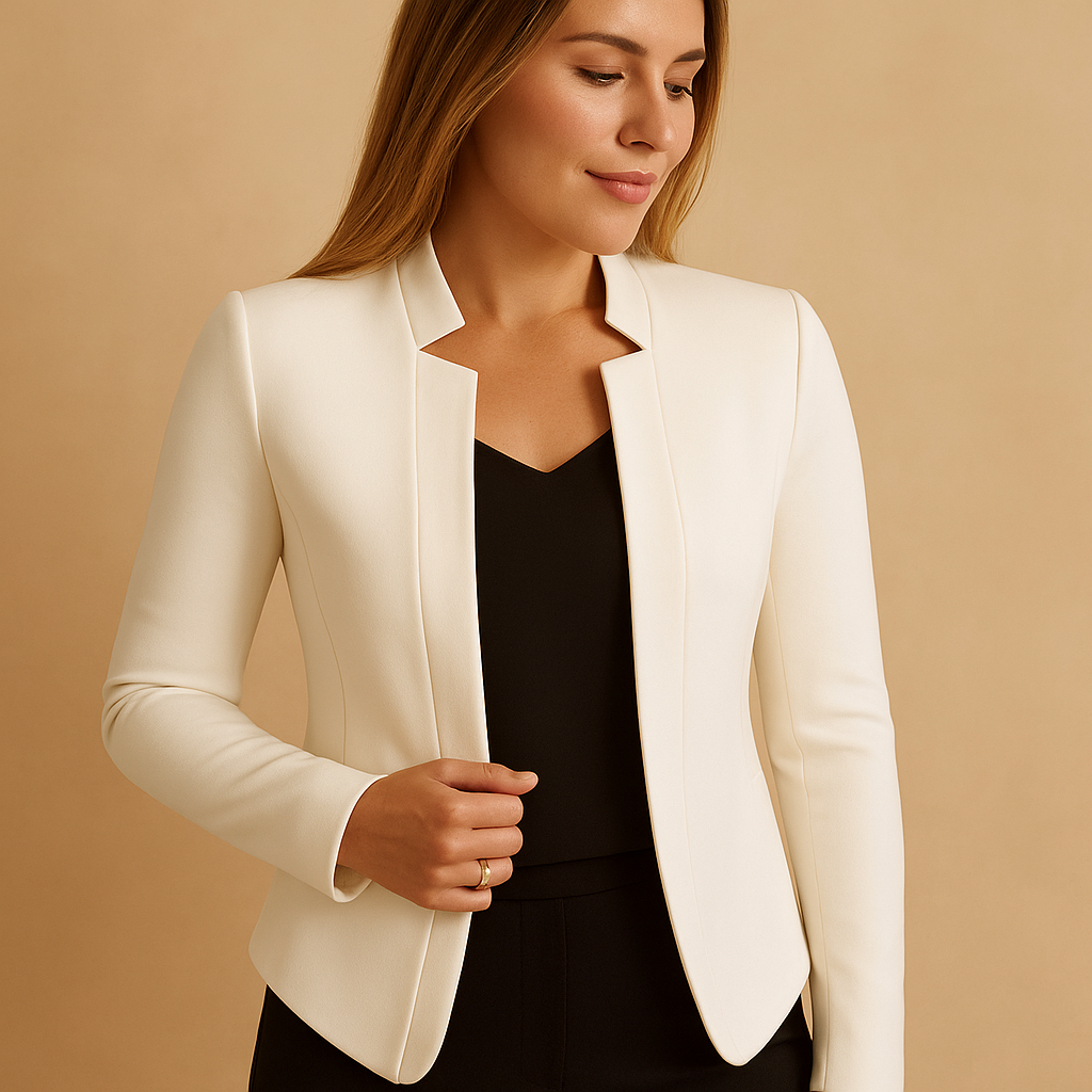 Blazer leggero con colletto a revers per donne | Karlijn