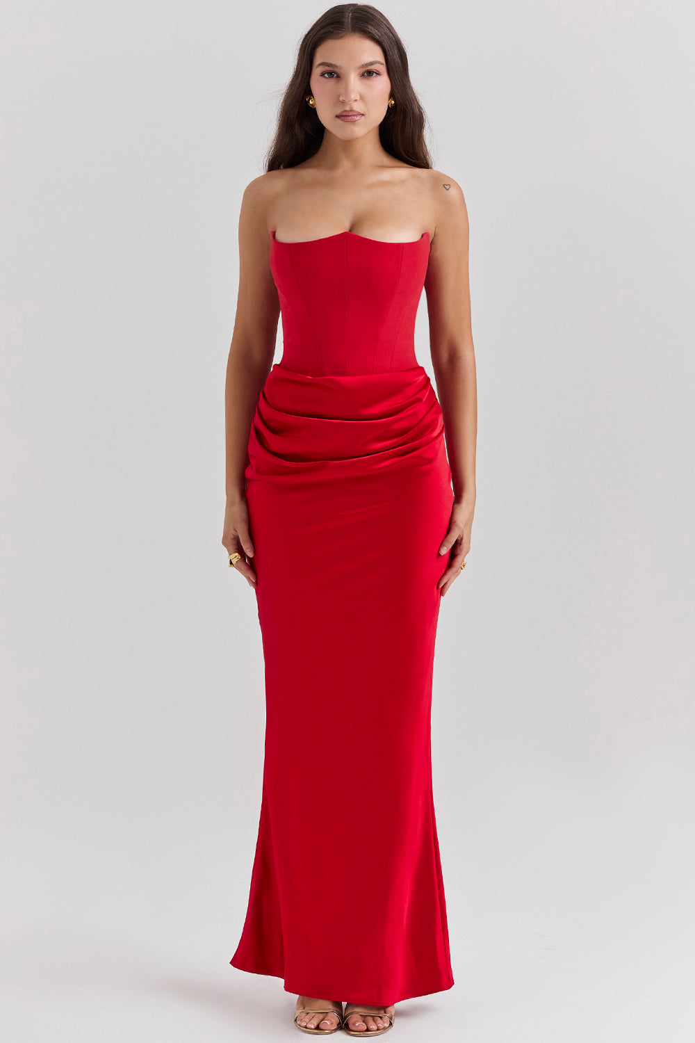 Victoria™ | Lina Elegant Corset Maxi Dress