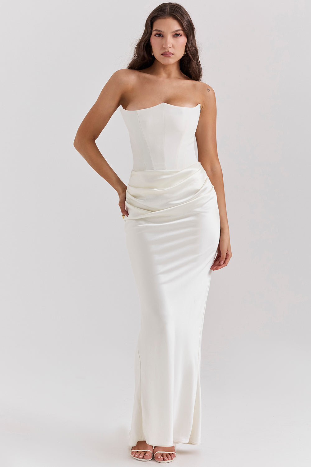 Victoria™ | Lina Elegant Corset Maxi Dress