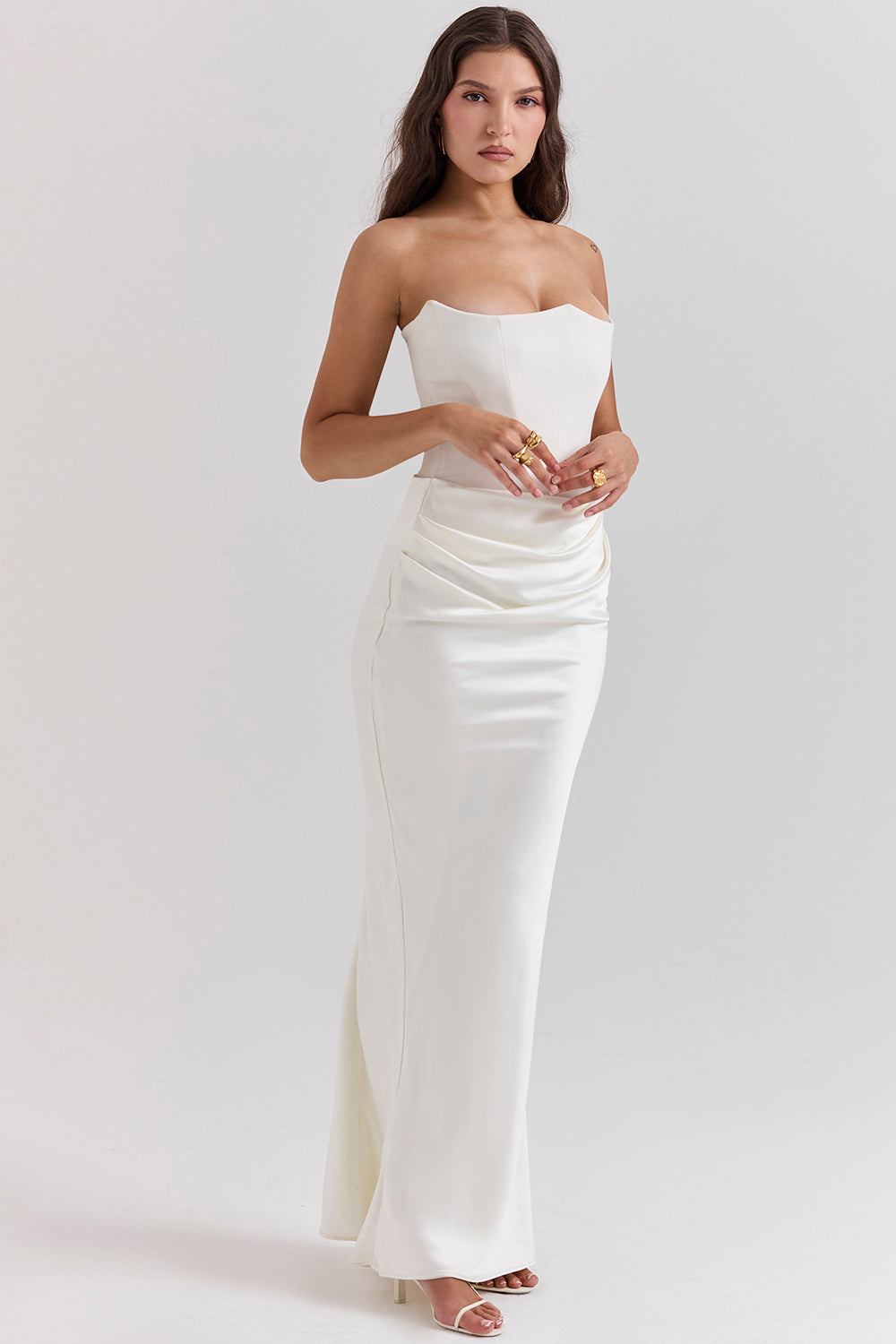 Victoria™ | Lina Elegant Corset Maxi Dress