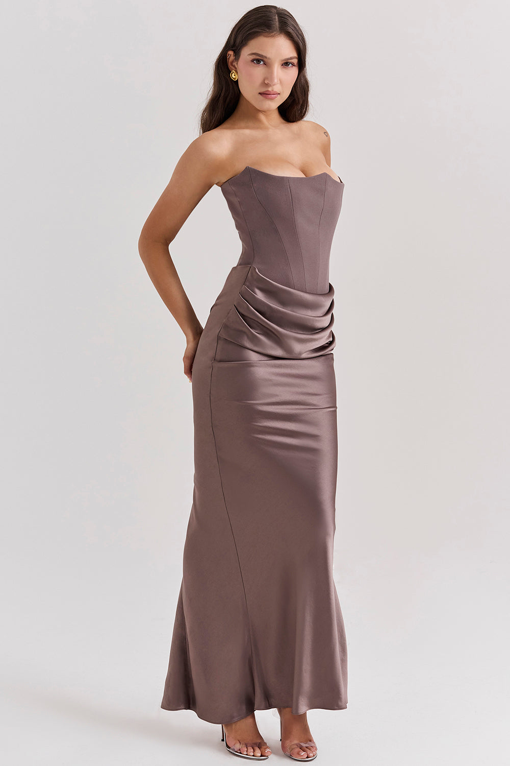 Victoria™ | Lina Elegant Corset Maxi Dress