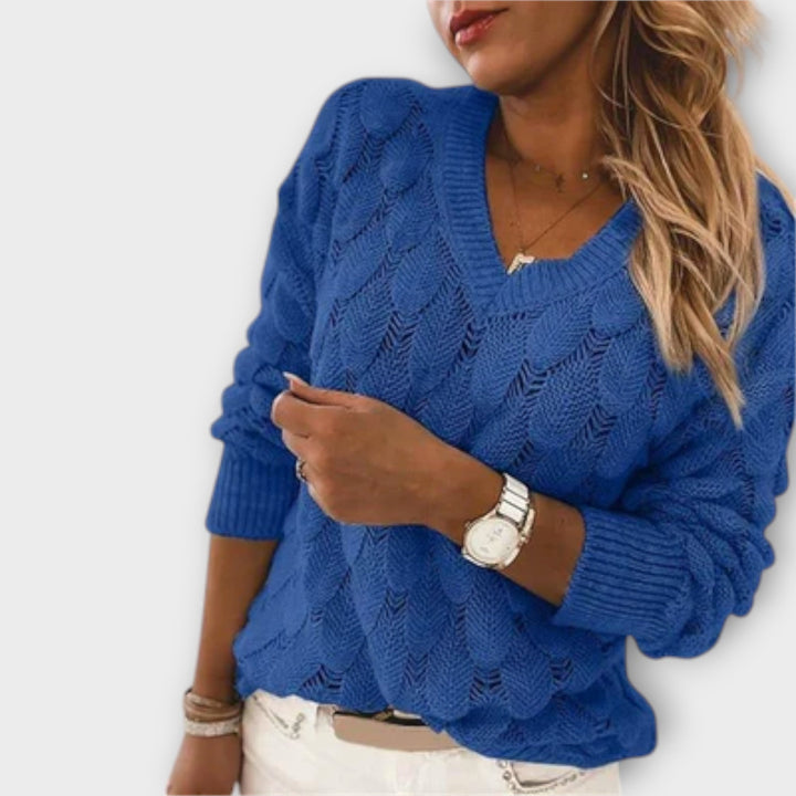 Noemier - Pullover con scollo a V