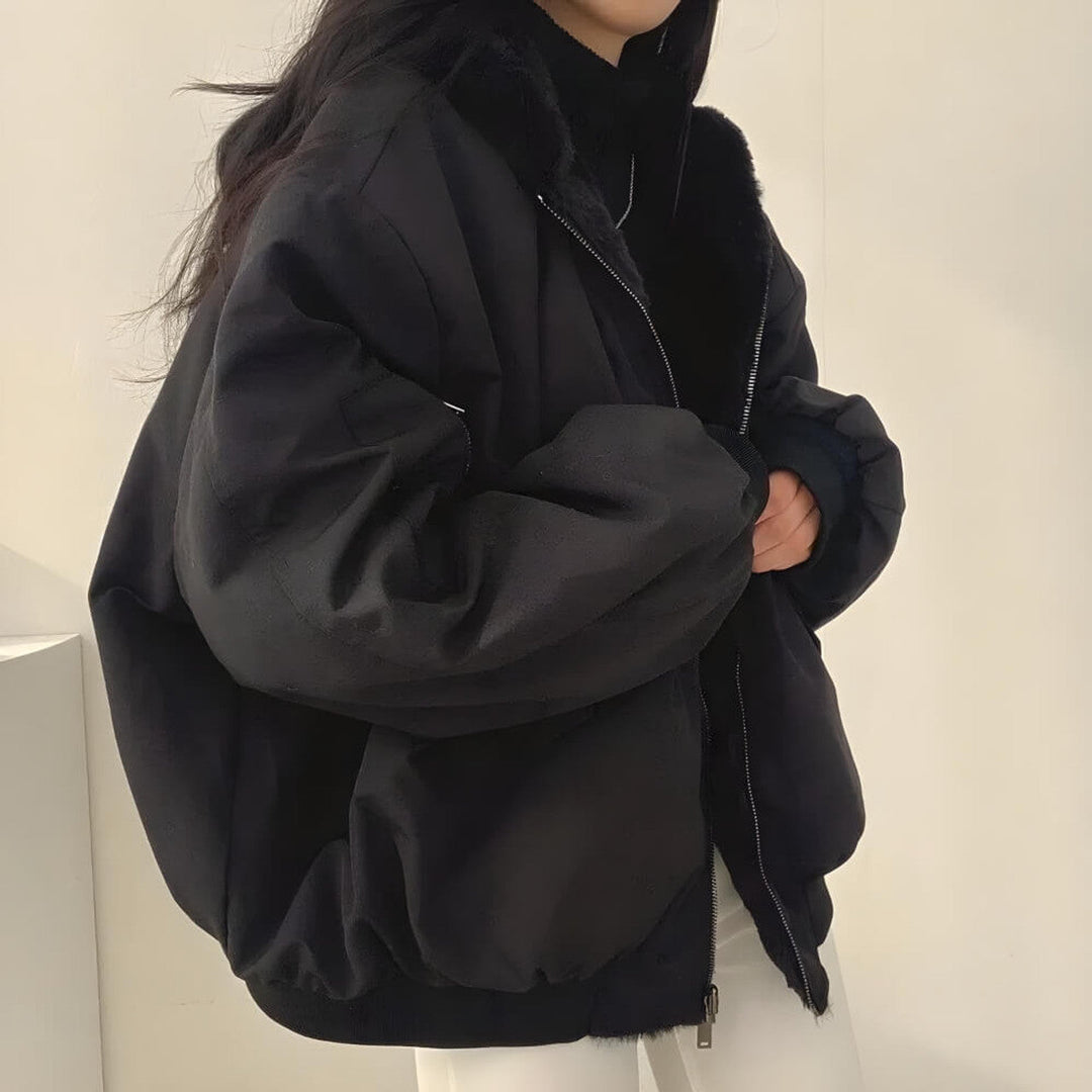 Isabella | Giacca Reversibile Teddy
