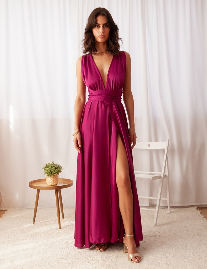 Victoria™ | Plum Layana Dress