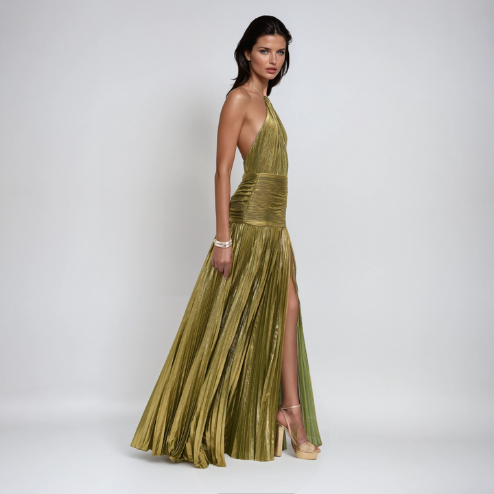 NEFIRA™ | ABITO LUNGO METALLIZZATO