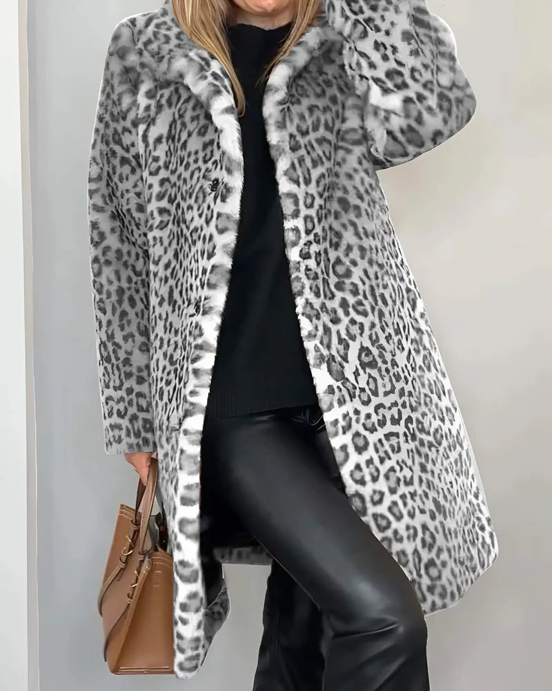 Victoria™ | Jacket with Leopard Print