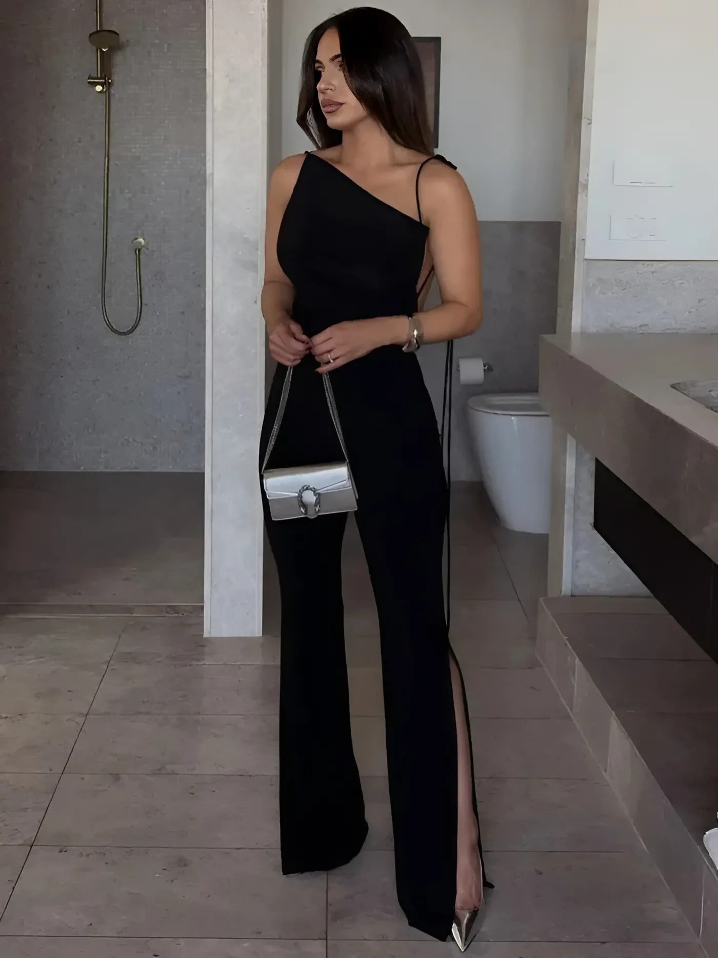 Victoria™ | Backless Sleeveless Jumpsuit