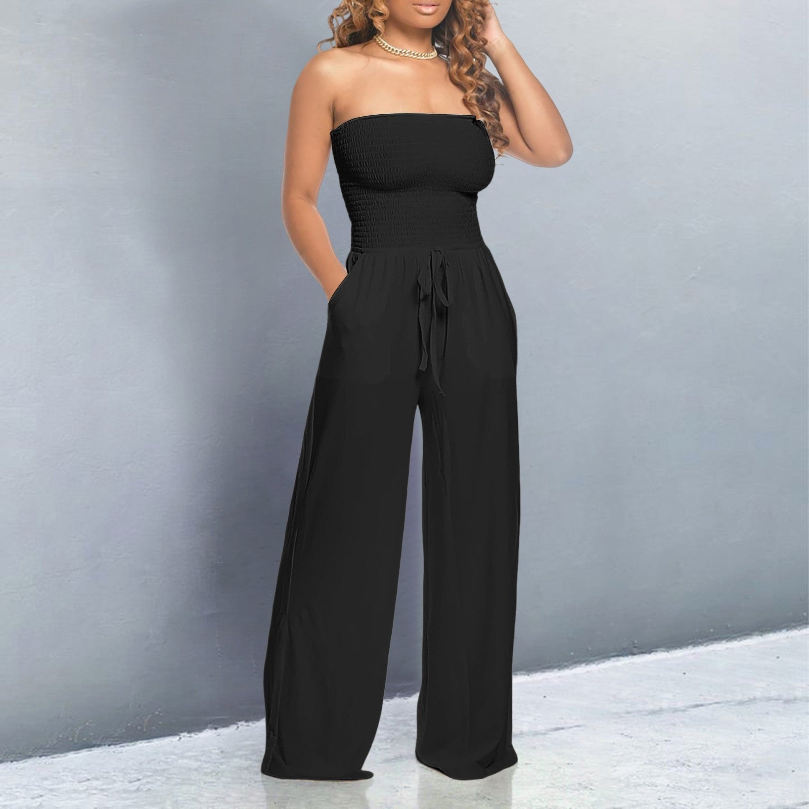 Victoria™ | Stylish Off-Shoulder Jumpsuit