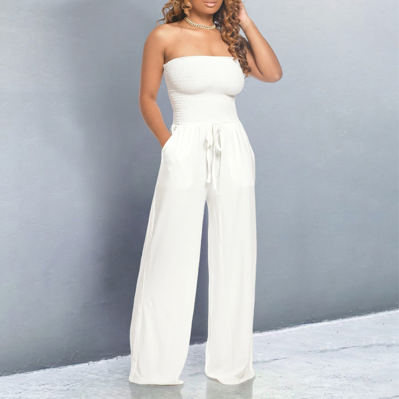 Victoria™ | Stylish Off-Shoulder Jumpsuit